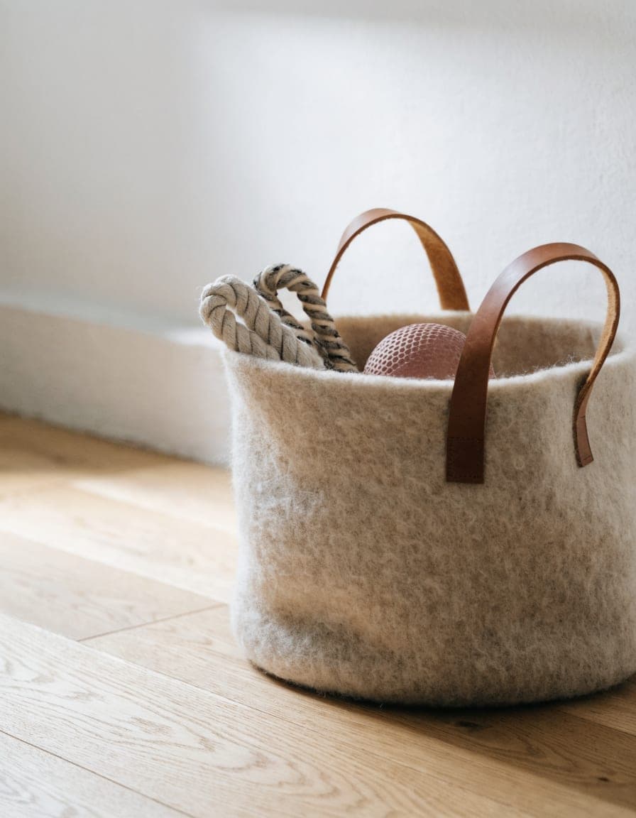 Felt Toy Basket