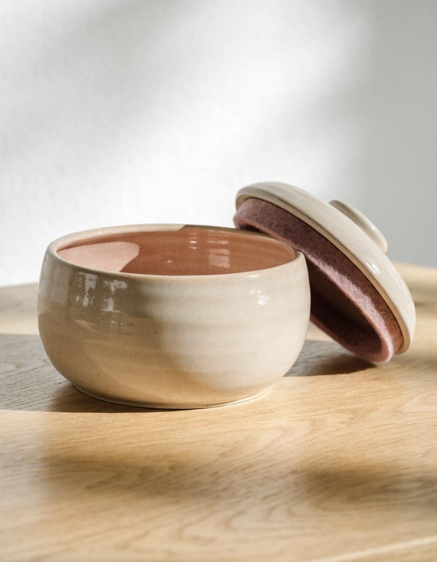 Lidded Ceramic Box, view 2