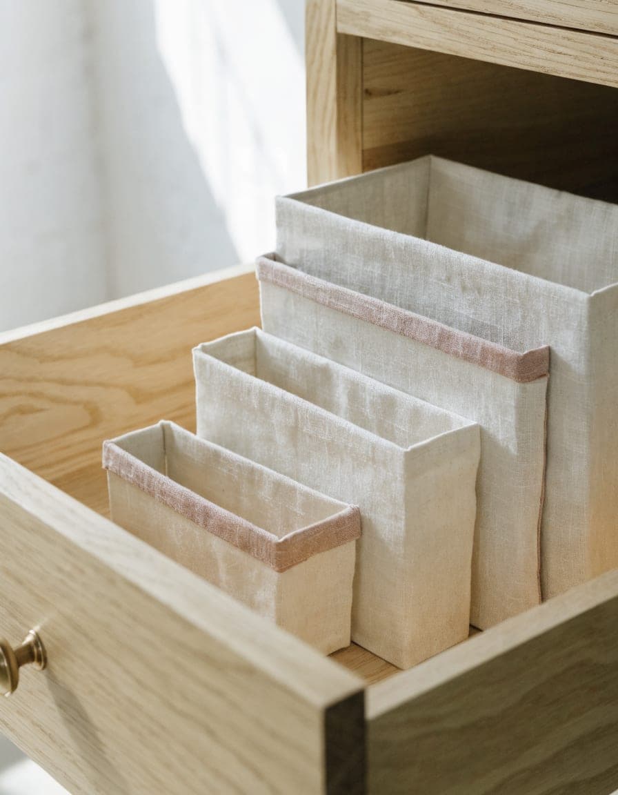 Linen Drawer Organisers