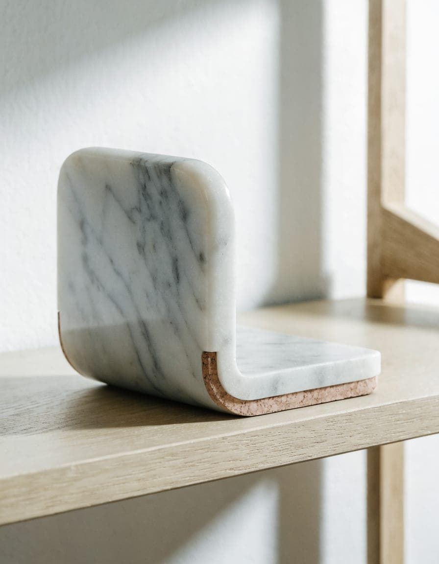 Marble Bookends, view 2