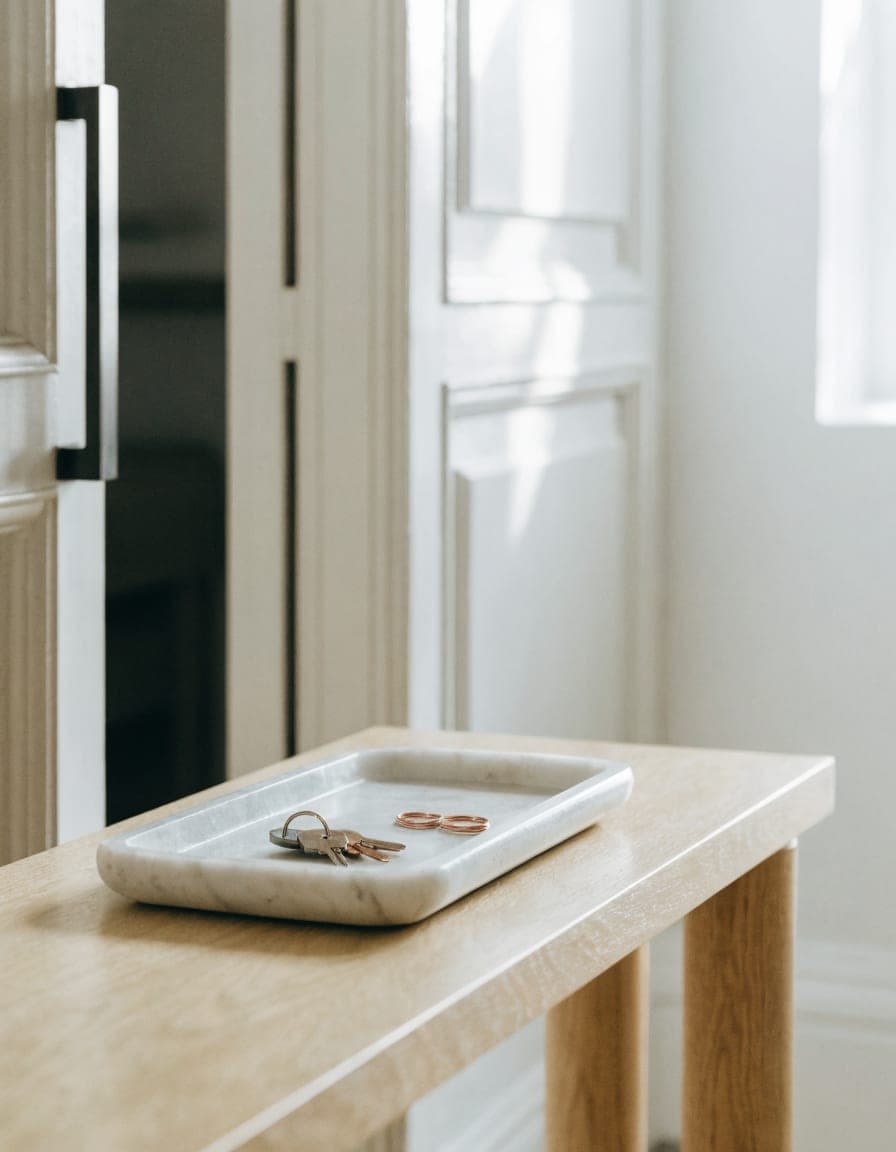 Marble Catch-All Tray