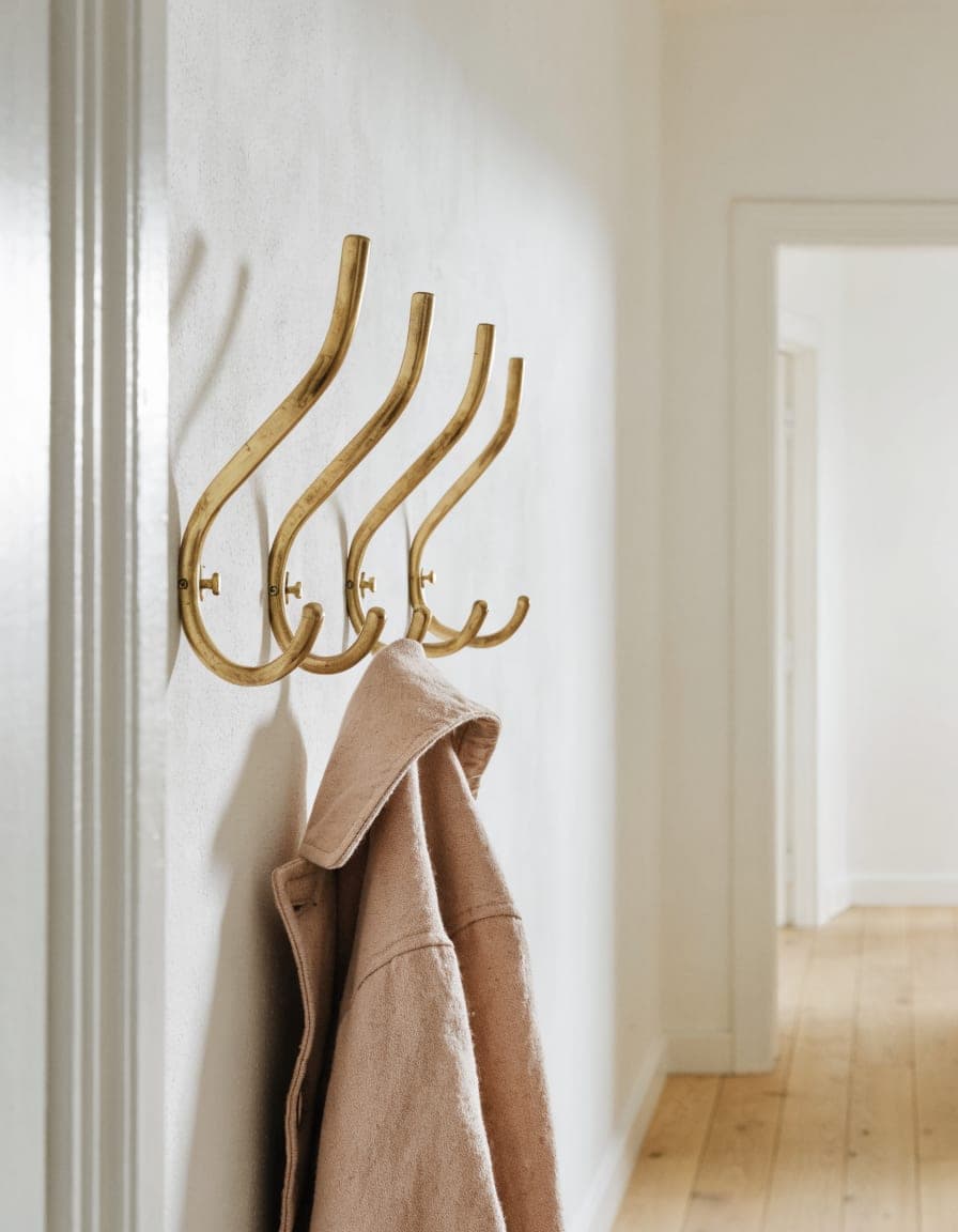 Solid Brass Entry Hooks