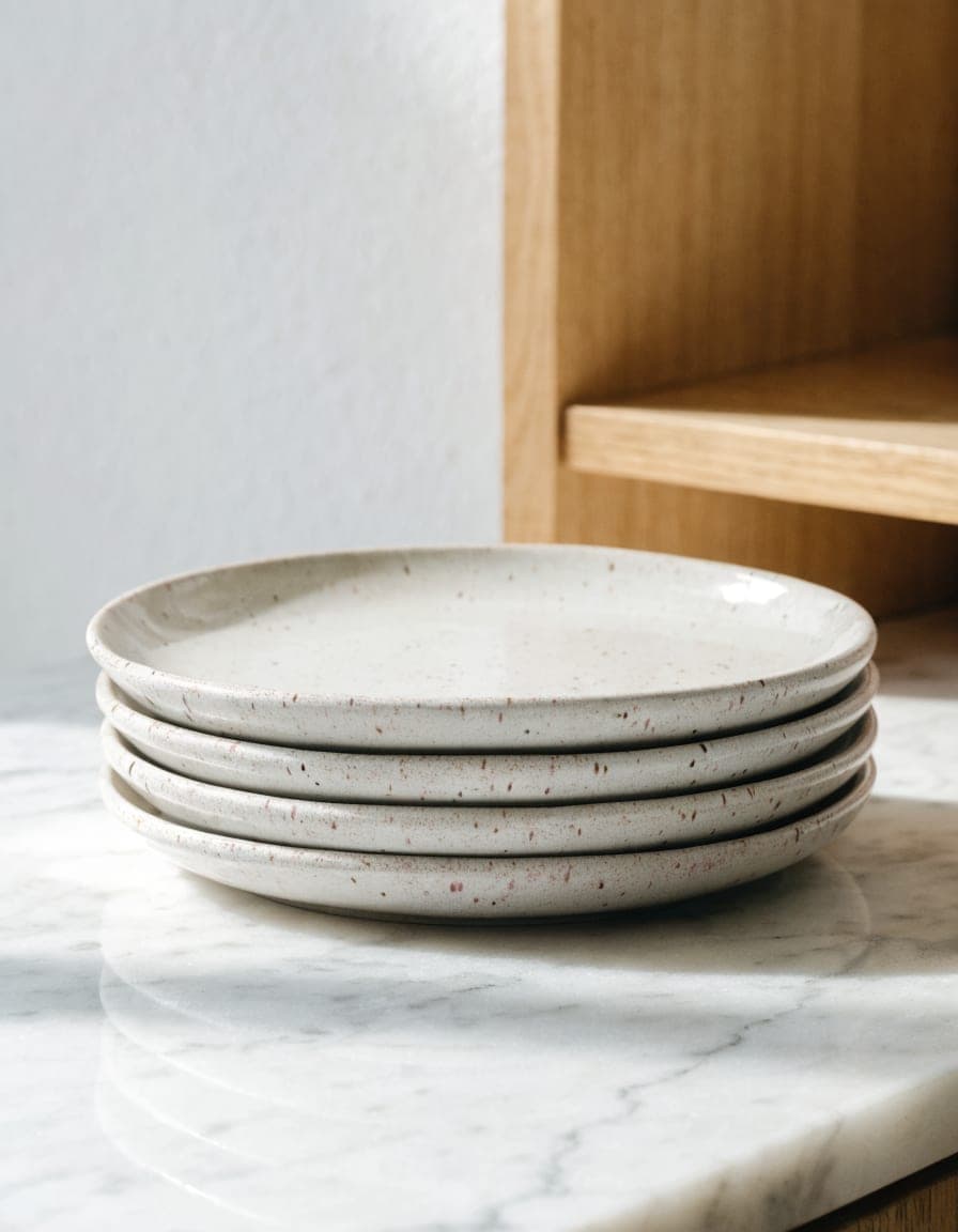 Speckled Dinner Plates