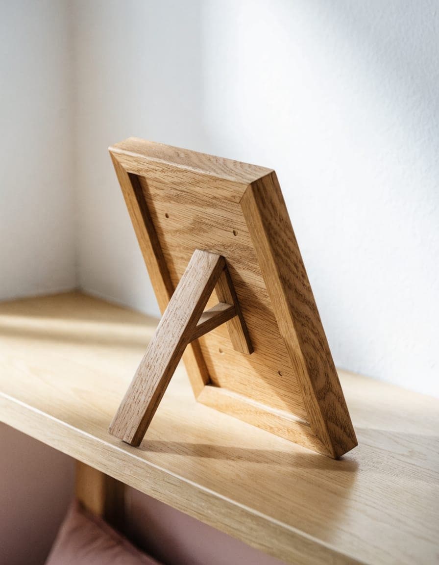 Oak Photo Frame, view 2