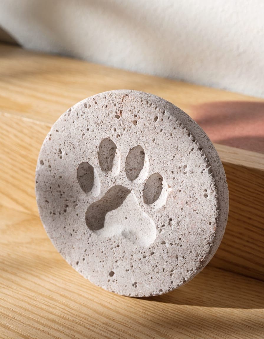 Paw Print Coasters, view 2