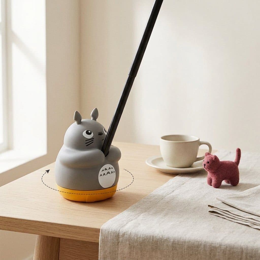 Rotating cat teaser wand